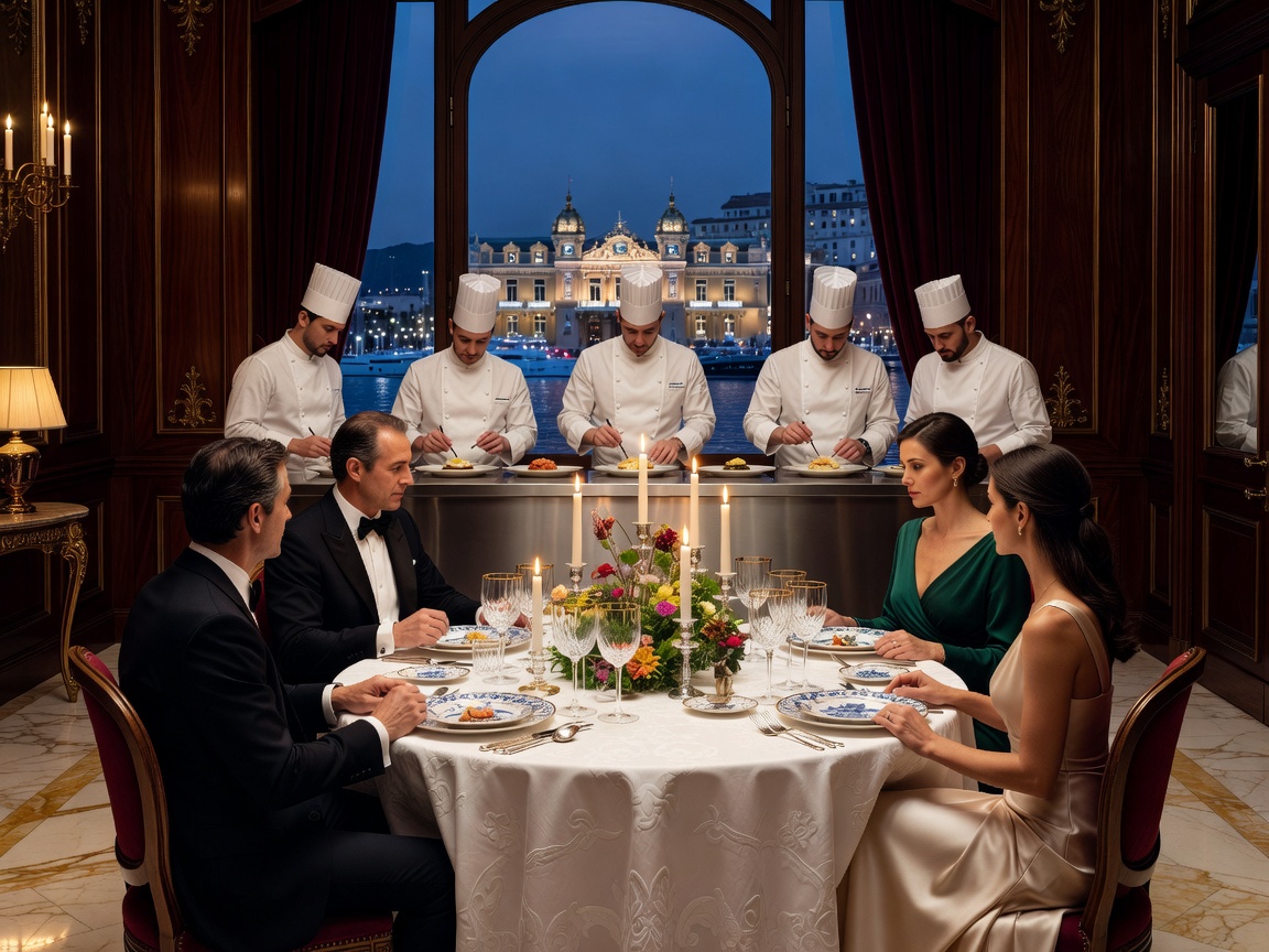 Haute Gastronomy Private Salon in Monte-Carlo