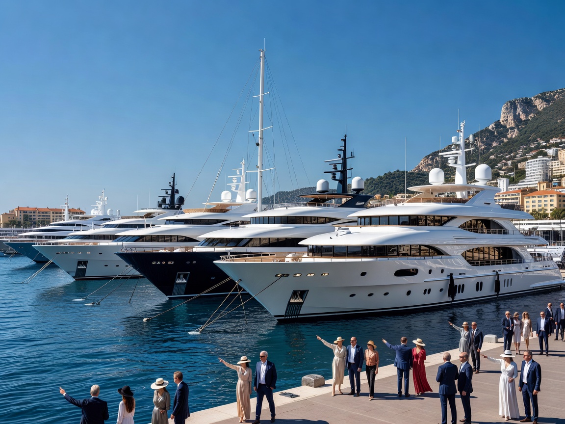 Monaco Yacht Show Superyacht Exhibition in Port Hercule