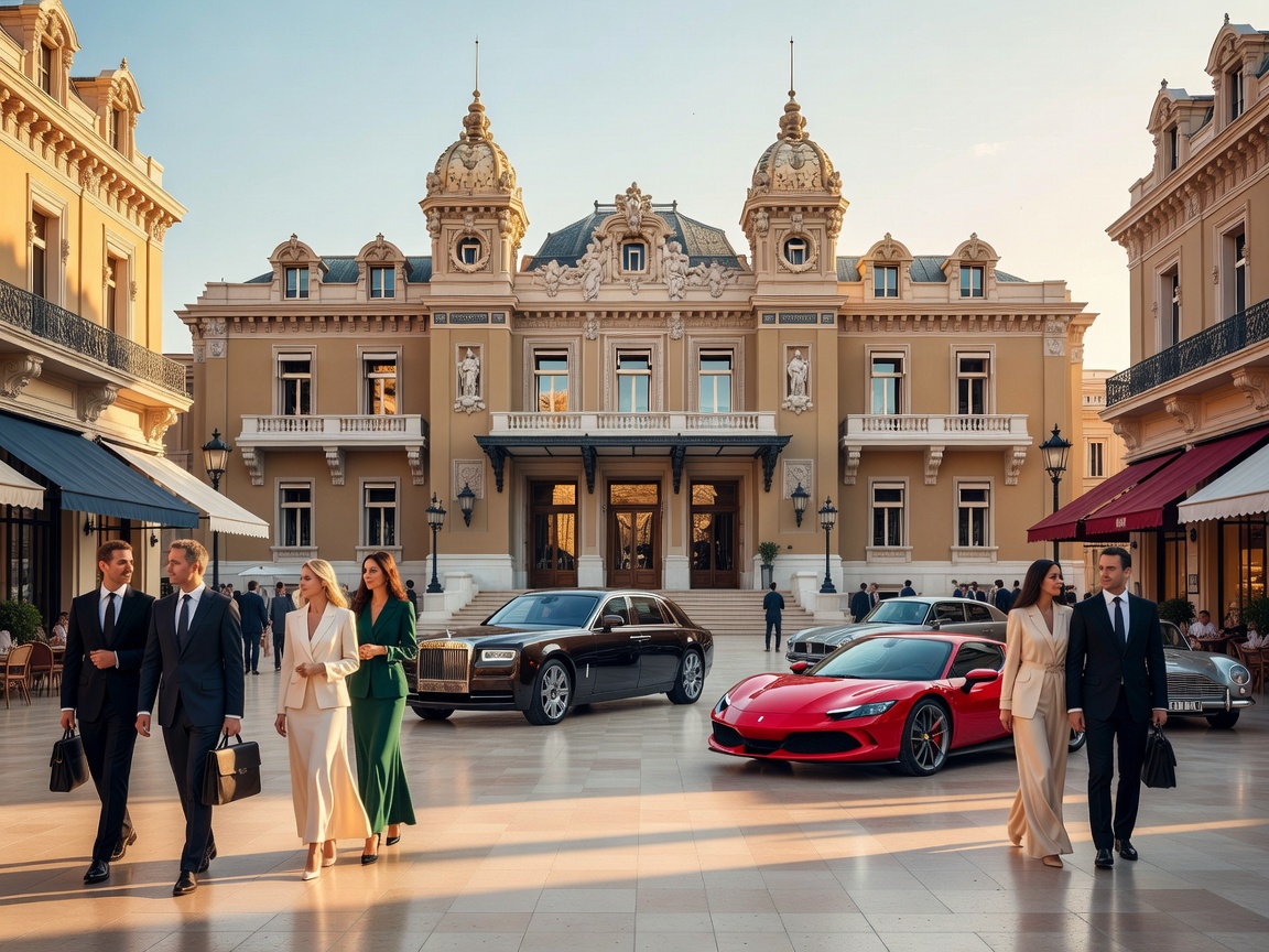 Monte Carlo Casino Square and Luxury Atmosphere